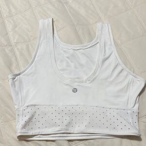 lululemon athletica White Crop Top size s/m